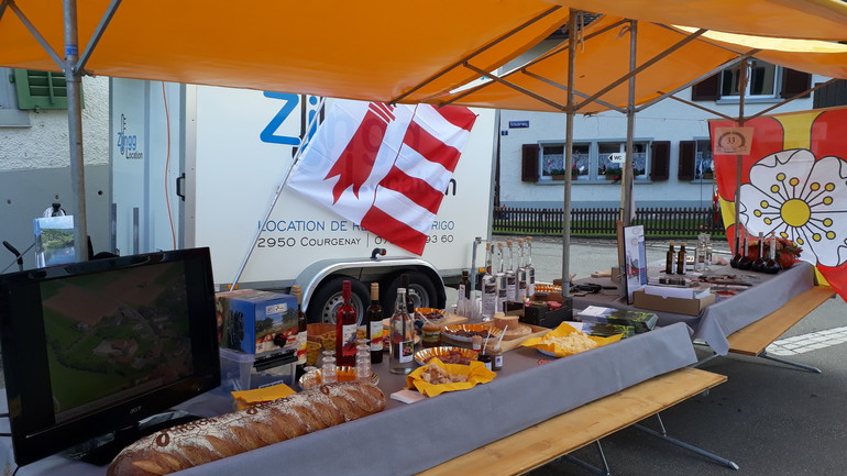 stand au marché de Wallisellen