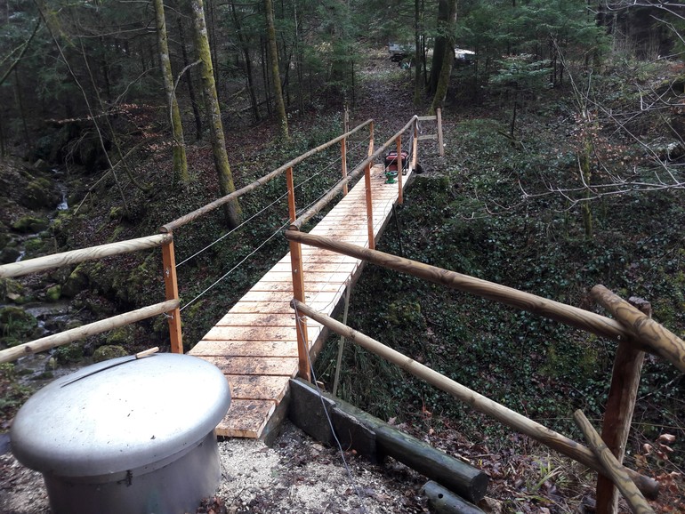 passerelle des Evabonds