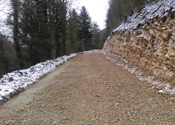 Réfection de chemins forestiers