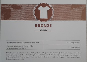 Certificat de TEXAID