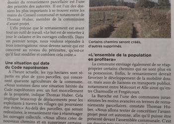 Remaniement parcellaire