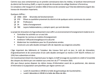 Rénovation du collège Stockmar